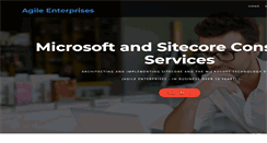 Desktop Screenshot of agileenterprises.com